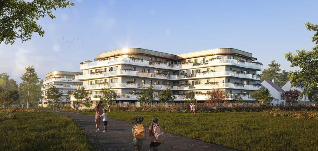Programme immobilier neuf MYCELIUM - Moissy-Cramayel : Résidence T2–T4 avec cadre verdoyant et confort optimisé proche des commodités (77550) - Référence : 7014