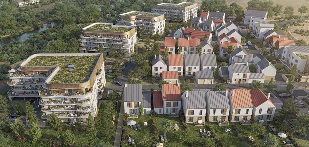 Programme immobilier neuf MYCELIUM - Moissy-Cramayel : Résidence T2–T4 avec cadre verdoyant et confort optimisé proche des commodités (77550) - Référence : 7014