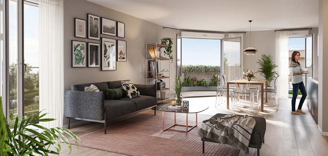 Programme immobilier neuf MYCELIUM - Moissy-Cramayel : Résidence T2–T4 avec cadre verdoyant et confort optimisé proche des commodités (77550) - Référence : 7014