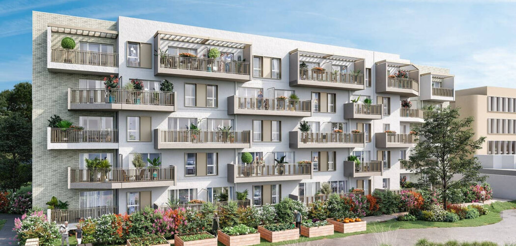 Programme immobilier neuf CONFLUENCE - Montereau-Fault-Yonne : appartements neufs pour séniors avec services inclus (77130) - Référence : 14824