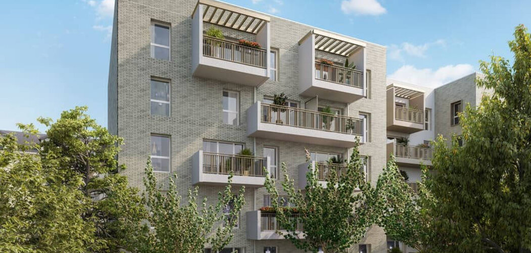 Programme immobilier neuf CONFLUENCE - Montereau-Fault-Yonne : appartements neufs pour séniors avec services inclus (77130) - Référence : 14824