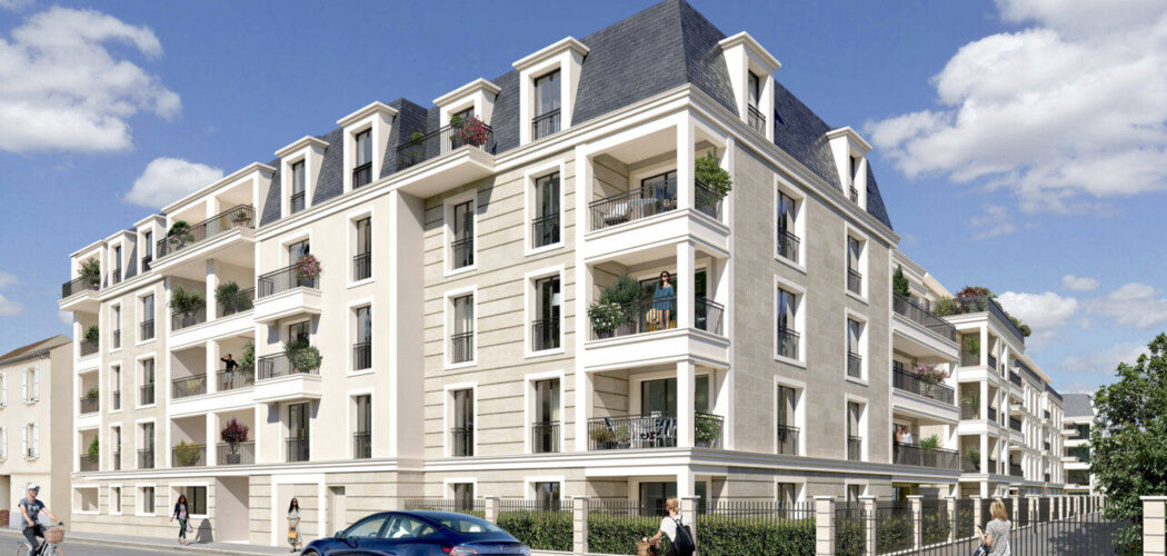 Programme immobilier neuf Les Jardins de la Chatellenie - Montfermeil près du tram T4 (93370) - Référence : 16111