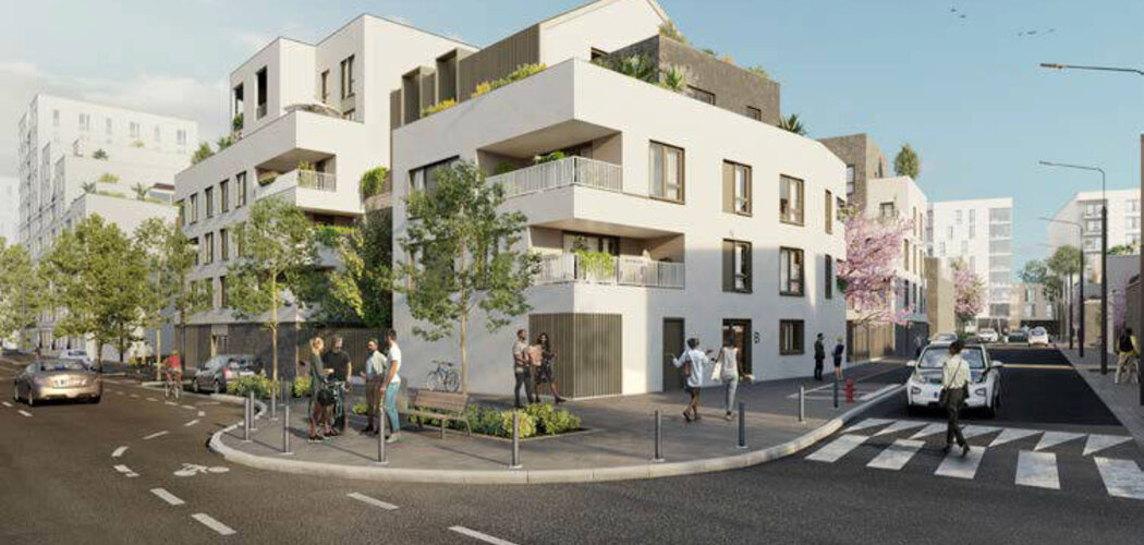 Programme immobilier neuf LE DOMAINE DES CERISIERS -  Montigny-lès-Cormeilles : logements neufs sécurisés et verdoyants proche des transports (95370) - Référence : 15118