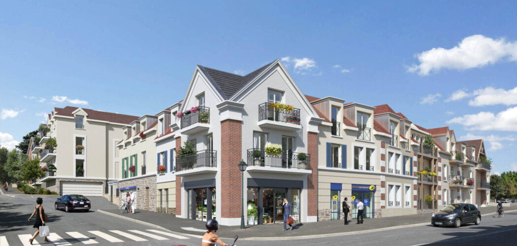 Programme immobilier neuf Les Hauts du Chateau - Montigny-lès-Cormeilles : Résidence T2–T4 avec cadre résidentiel et confort optimisé proche des commodités (95370) - Référence : 14719