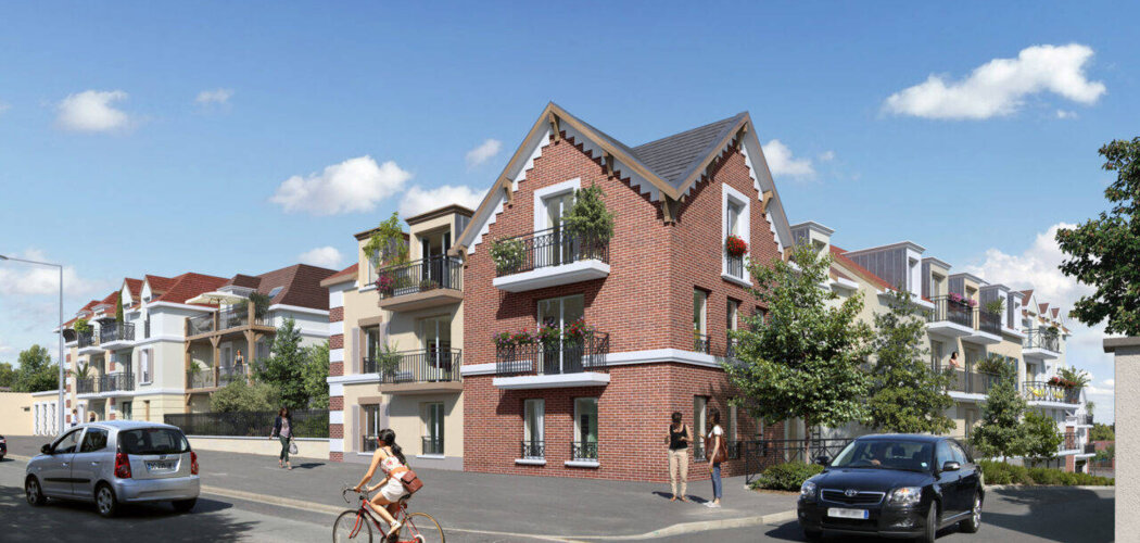 Programme immobilier neuf Les Hauts du Chateau - Montigny-lès-Cormeilles : Résidence T2–T4 avec cadre résidentiel et confort optimisé proche des commodités (95370) - Référence : 14719