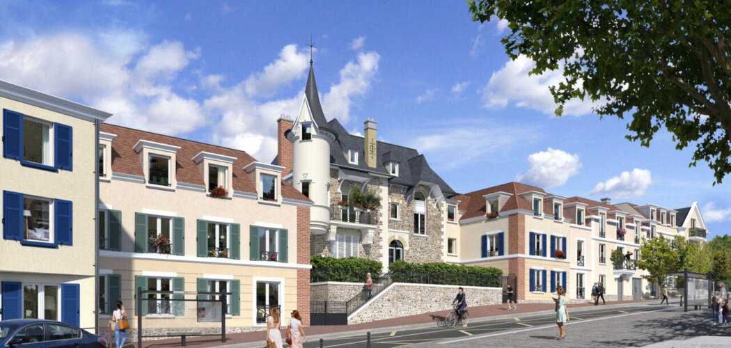Programme immobilier neuf Les Hauts du Chateau - Montigny-lès-Cormeilles : Résidence T2–T4 avec cadre résidentiel et confort optimisé proche des commodités (95370) - Référence : 14719