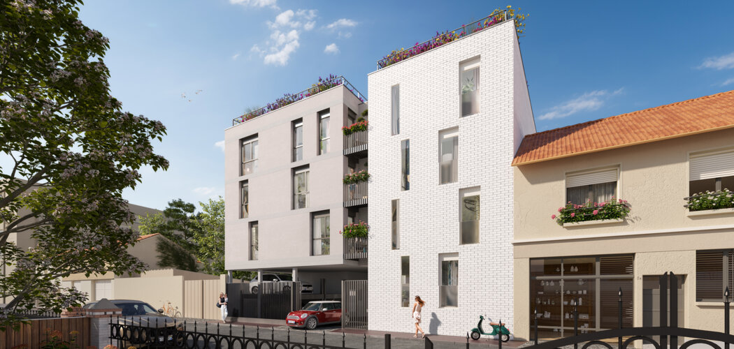 Programme immobilier neuf MONTREUIL, GALILEO - Montreuil : appartements neufs T2–T6 proche du métro 9 et jardin commun (93100) - Référence : 8709