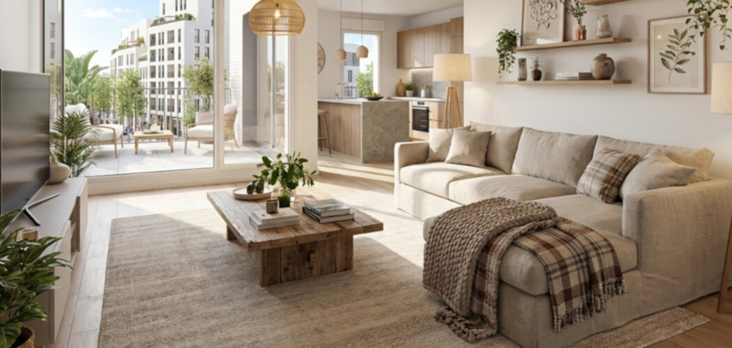 Programme immobilier neuf QUARTIER NATURE - Montreuil : Appartements T1–T5 avec espaces extérieurs et sécurité renforcée dans un quartier dynamique (93100) - Référence : 11763