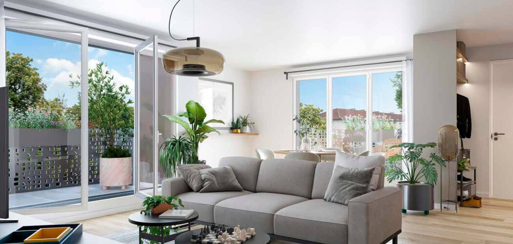 Programme immobilier neuf VILLA 32 - Montreuil, résidence neuve entre Parc Montreau et mobilité douce près du RER E (93100) - Référence : 8969