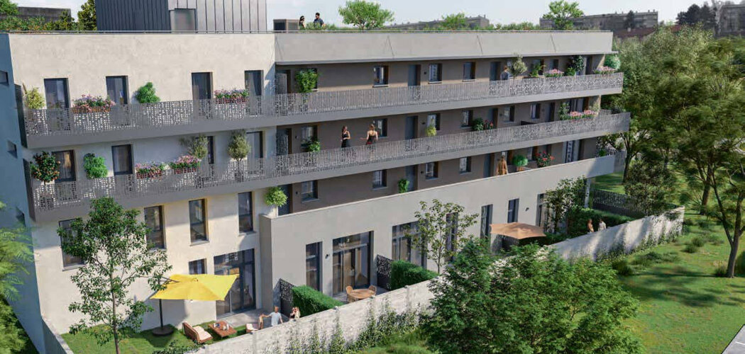 Programme immobilier neuf VILLA 32 - Montreuil, résidence neuve entre Parc Montreau et mobilité douce près du RER E (93100) - Référence : 8969
