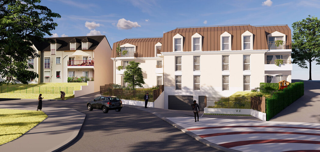 Programme immobilier neuf L'Orée du Puits - Moussy-le-Vieux  proche centre ville (77230) - Référence : 16322