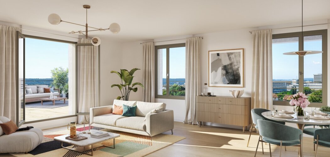 Programme immobilier neuf Jardin Hanaé - Petit Nanterre - Nanterre proche du tram T2 (92000) - Référence : 16635