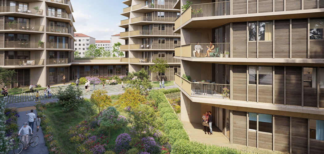 Programme immobilier neuf Les Terrasses des Muguets - Nanterre quartier des Muguets à proximité du tramway (92000) - Référence : 16636
