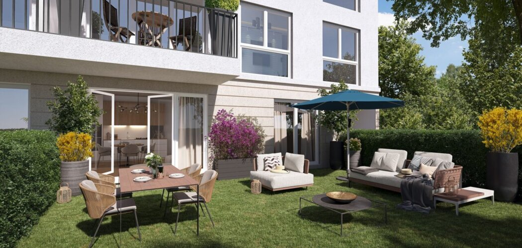 Programme immobilier neuf Les Jardins du Grand Pont - Nemours : logements neufs T2–T4 proche des berges du Loing (77140) - Référence : 15929