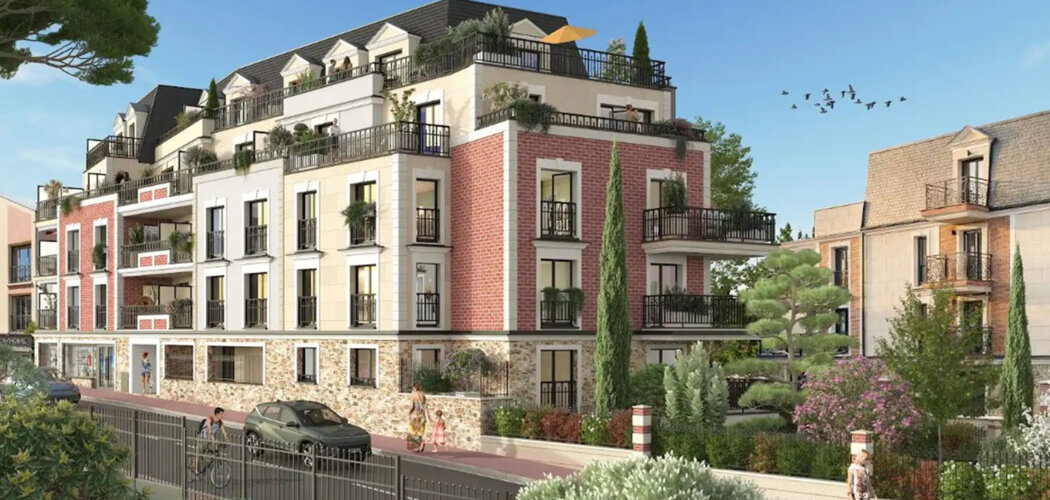Programme immobilier neuf VILLA AMANDA - Neuilly-Plaisance appartements contemporains proches RER A (93360) - Référence : 18293