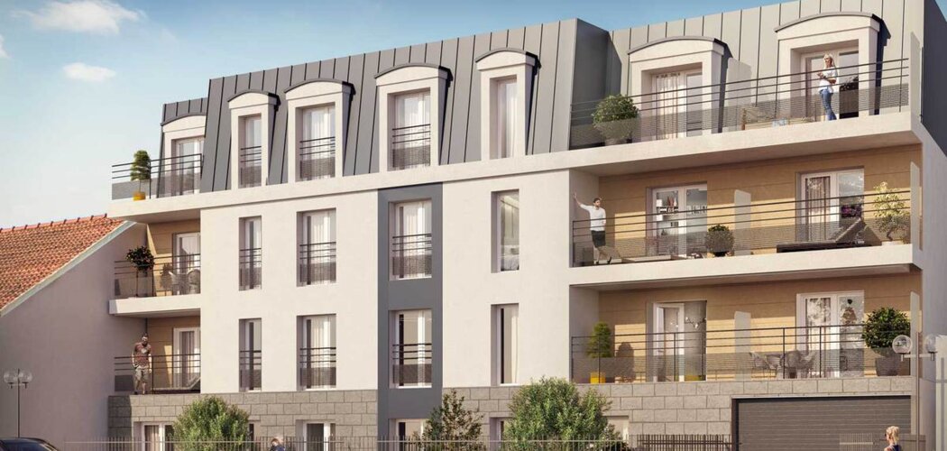 Programme immobilier neuf 81 FOCH - Neuilly-Plaisance résidence intimiste proche de la Mairie (93360) - Référence : 16467