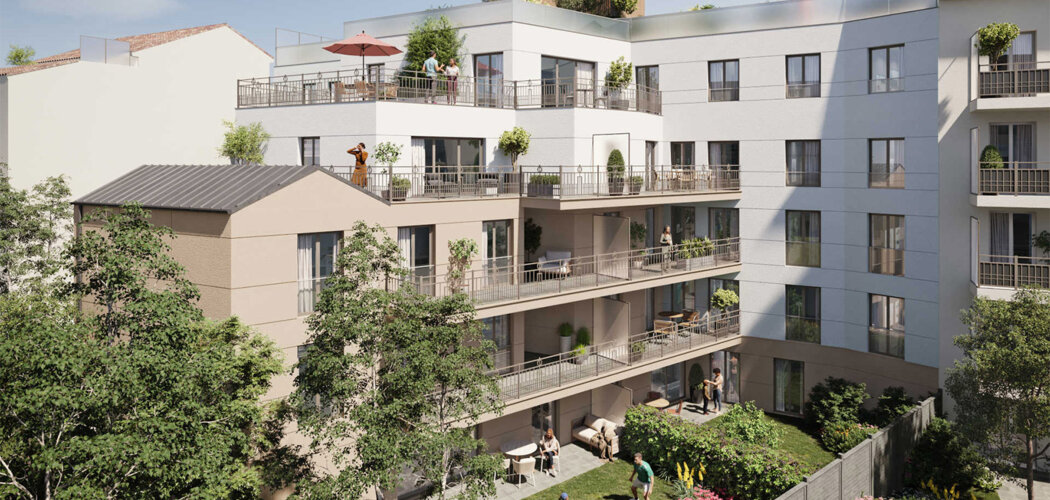 Programme immobilier neuf Pierre et Sens - Neuilly-sur-Marne connectée à 20 min de Paris (93330) - Référence : 16698