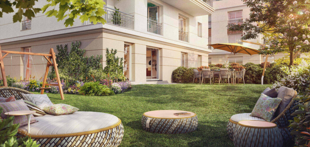 Programme immobilier neuf Domaine des Marmousets -  Noiseau : logements neufs sécurisés et verdoyants proche des commodités (94880) - Référence : 14964