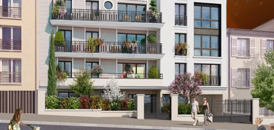 Programme immobilier neuf VILLA ORA - Noisy-le-Grand à 14 minutes à vélo du RER A (93160) - Référence : 18296