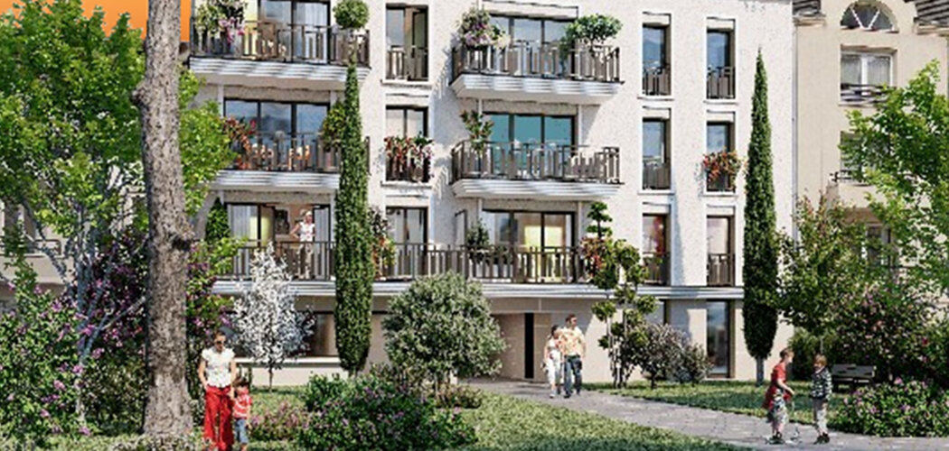 Programme immobilier neuf VILLA ORA - Noisy-le-Grand à 14 minutes à vélo du RER A (93160) - Référence : 18296