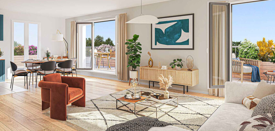 Programme immobilier neuf Horizon Marne - Noisy-le-Grand adresse centrale à deux pas du RER A (93160) - Référence : 16469