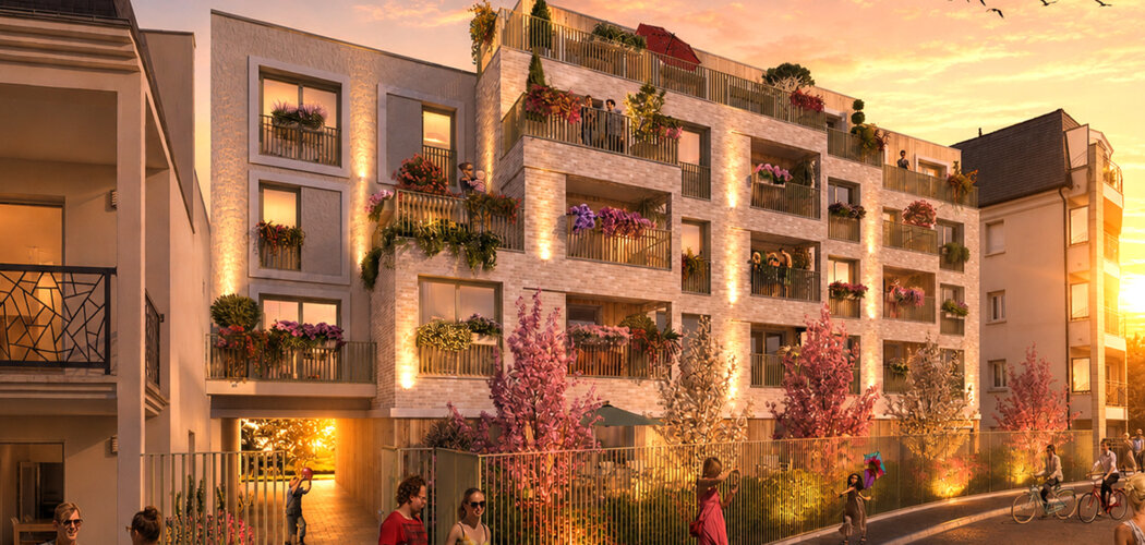 Programme immobilier neuf VILLA EVIDENCIA - Noisy-le-Grand cadre verdoyant à 15 min du RER A (93160) - Référence : 18294