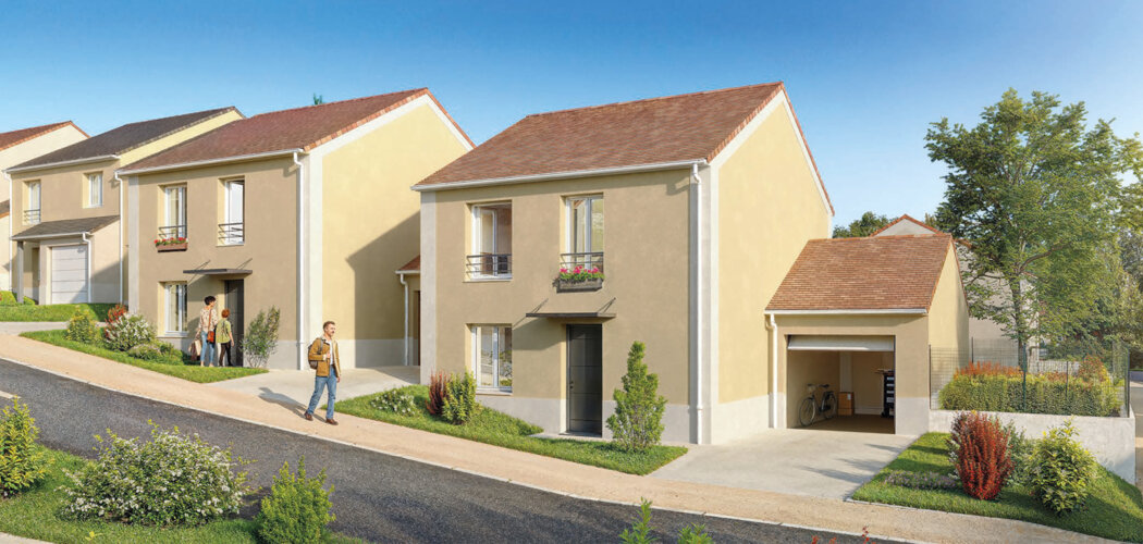 Programme immobilier neuf Les Villas Aolini - Ollainville à proximité du RER C Egly (91290) - Référence : 16553