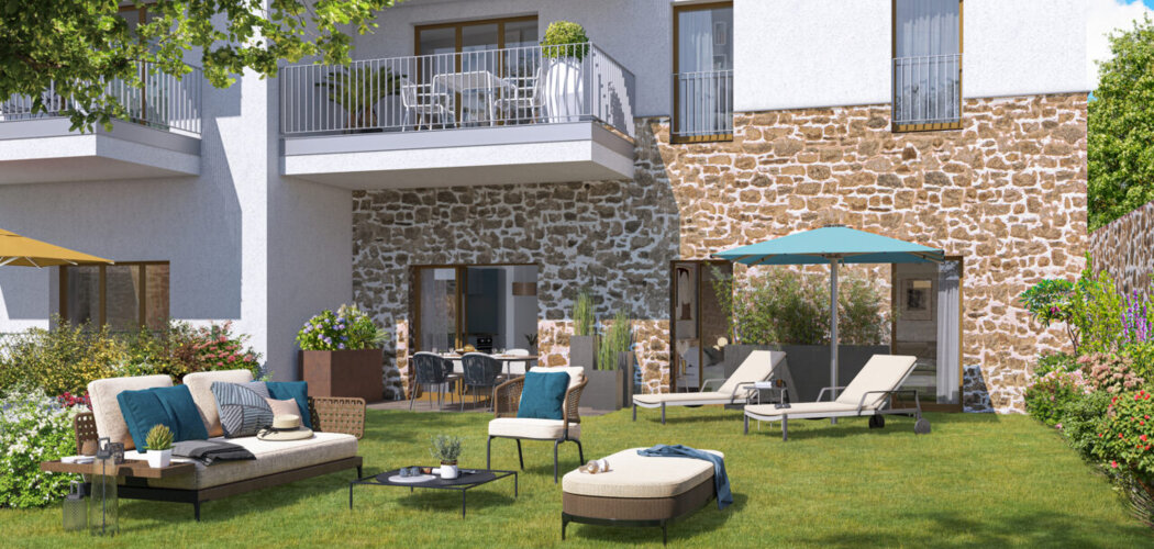 Programme immobilier neuf Les Jardins Foch - Orgeval : logements neufs sécurisés et verdoyants proche des transports (78630) - Référence : 15403