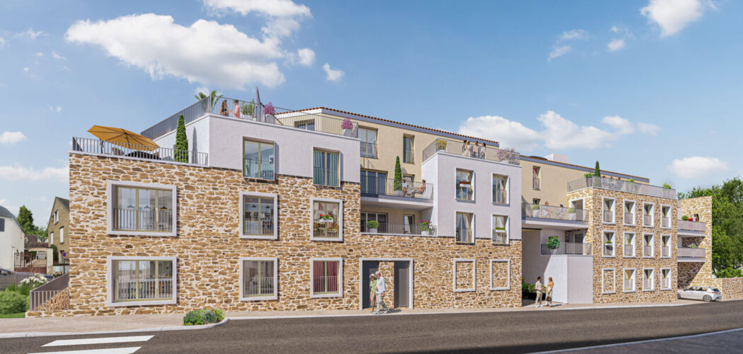 Programme immobilier neuf Les Jardins Foch - Orgeval : logements neufs sécurisés et verdoyants proche des transports (78630) - Référence : 15403