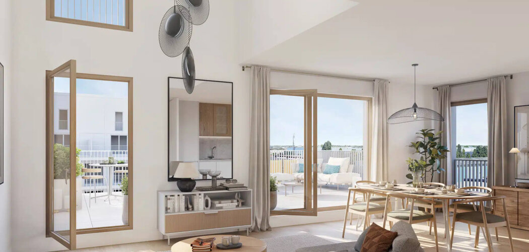 Programme immobilier neuf Équilibre - Orly : appartements neufs du studio au T6 proche du métro ligne 14 (94310) - Référence : 8719