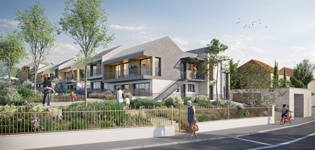 Programme immobilier neuf VILLA LES PERRIERES - Orly écoquartier Chemin des Carrières à proximité du RER C (94310) - Référence : 16705