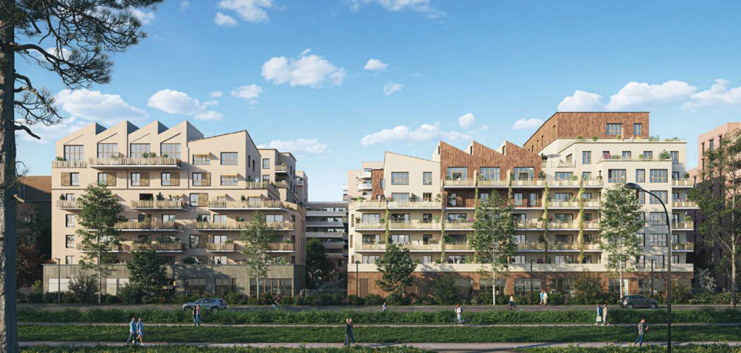 Programme immobilier neuf Mésange - Orly quartier Parc en Scène à proximité du métro 14 et RER C (94310) - Référence : 16753