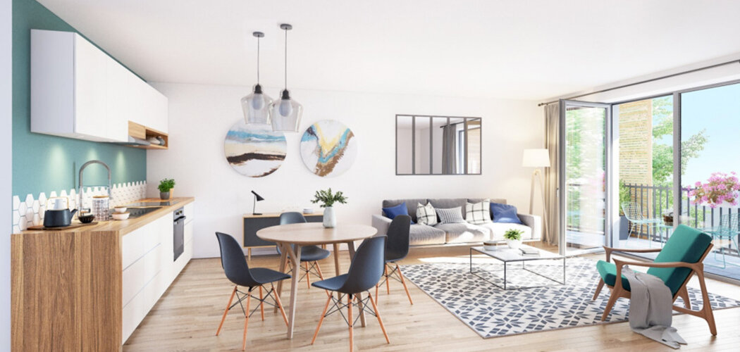 Programme immobilier neuf 98 Paris Est - Pantin à deux pas du métro 7 (93500) - Référence : 16650