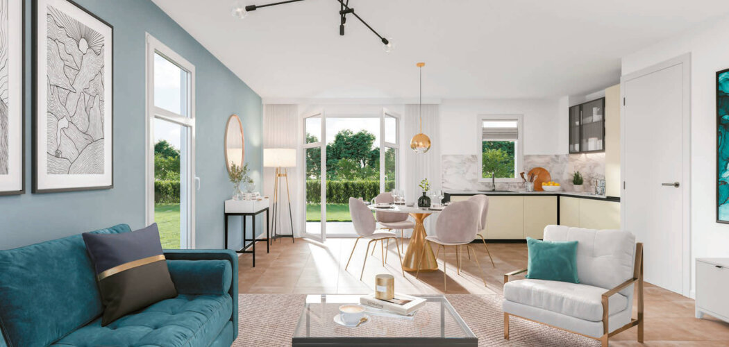 Programme immobilier neuf Domaine Pissarro - Parmain : Résidence T5 avec cadre résidentiel et confort optimisé proche des commodités (95620) - Référence : 14784