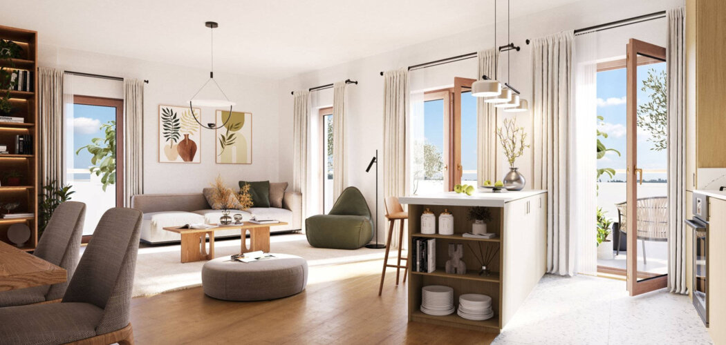 Programme immobilier neuf AMBRE - Pierrefitte-sur-Seine à deux pas du RER D (93380) - Référence : 16325