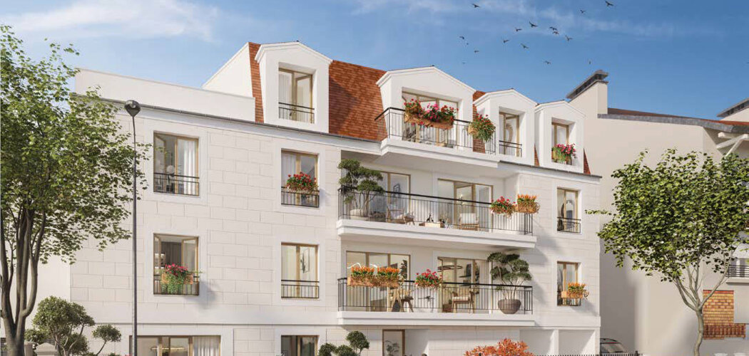 Programme immobilier neuf Le Mansart - Pierrefitte-sur-Seine proche du RER D (93380) - Référence : 16207