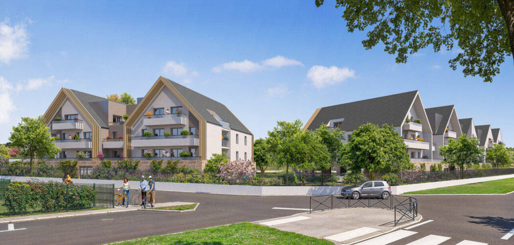 Programme immobilier neuf Les Jardins d'Apolline - Plaisir  proche du Transilien N en bus (78370) - Référence : 16295