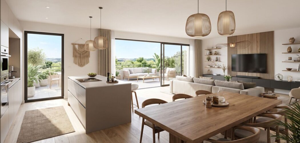 Programme immobilier neuf INSTANTS NATURE - Poissy : appartements neufs du studio au 5 pièces près du parc du château (78300) - Référence : 17929