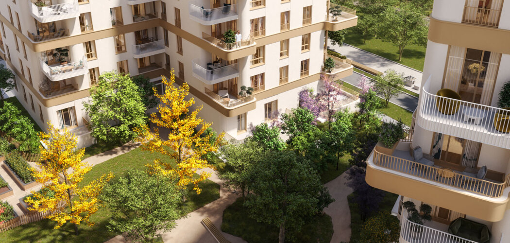 Programme immobilier neuf L'Isle Lumière - Poissy  écoquartier Rouget de Lisle proche de la gare (78300) - Référence : 16350