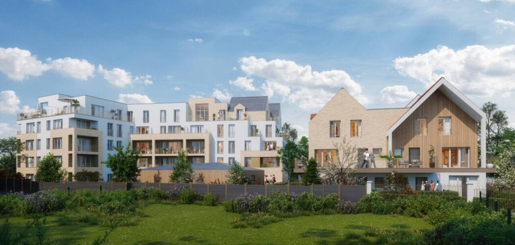 Programme immobilier neuf Les Jardins des Vergers - Poissy résidence contemporaine aux portes de la forêt (78300) - Référence : 16349