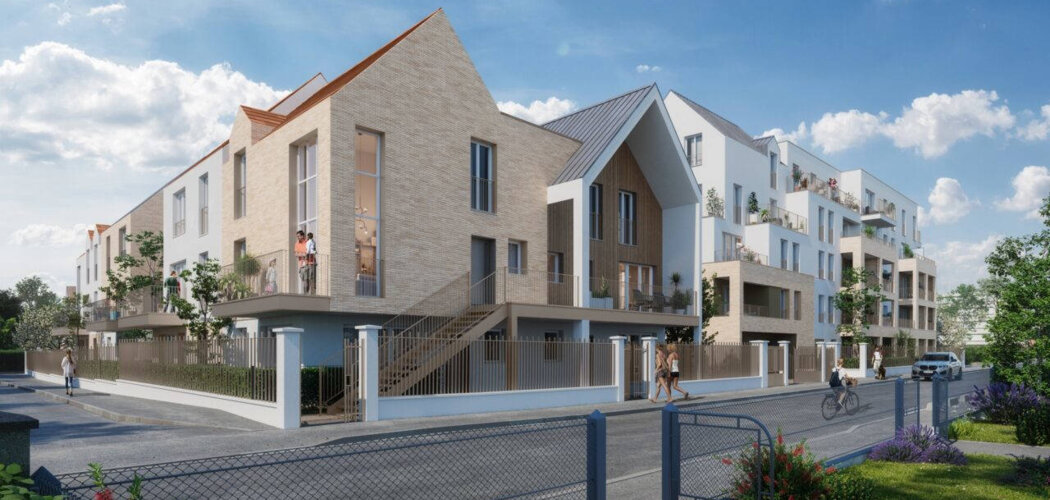 Programme immobilier neuf Les Jardins des Vergers - Poissy résidence contemporaine aux portes de la forêt (78300) - Référence : 16349