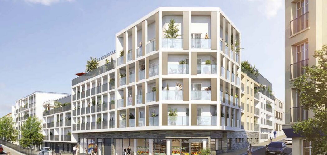 Programme immobilier neuf LES TERRASSES DE LA MADELEINE -  Pomponne : logements neufs élégants et sécurisés proche de la gare (77400) - Référence : 14855