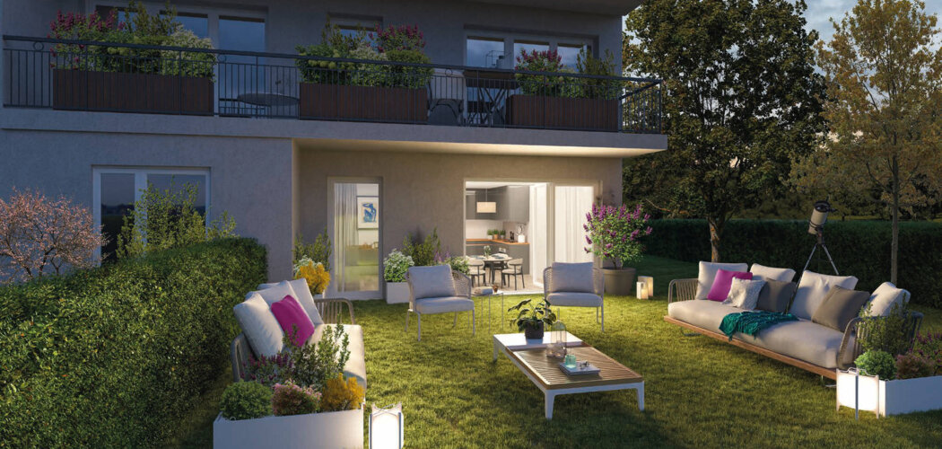 Programme immobilier neuf Les Jardins de Courtin - Pomponne : logements neufs sécurisés et verdoyants proche de la gare (77400) - Référence : 14961