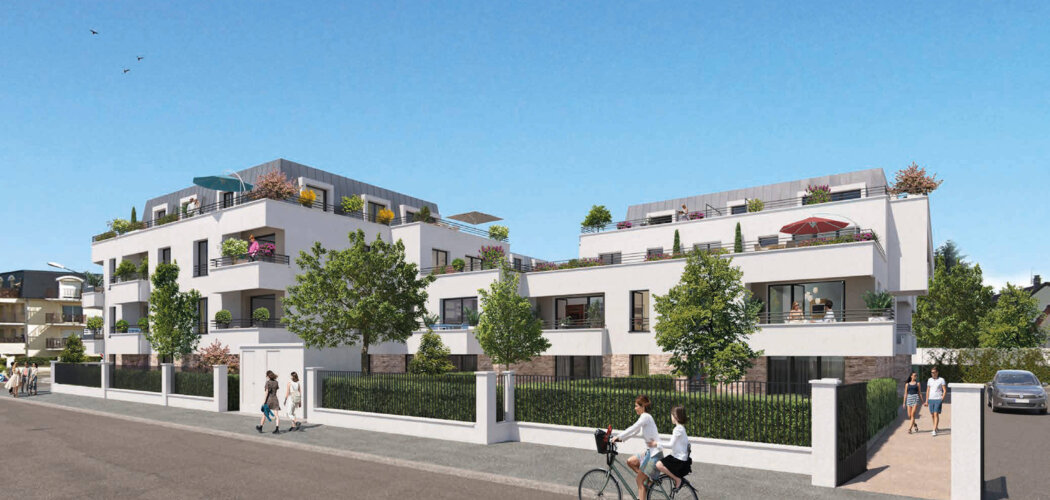 Programme immobilier neuf Les Terrasses d'Albane - Pontault-Combault : logements neufs sécurisés et lumineux proche des services (77340) - Référence : 15026