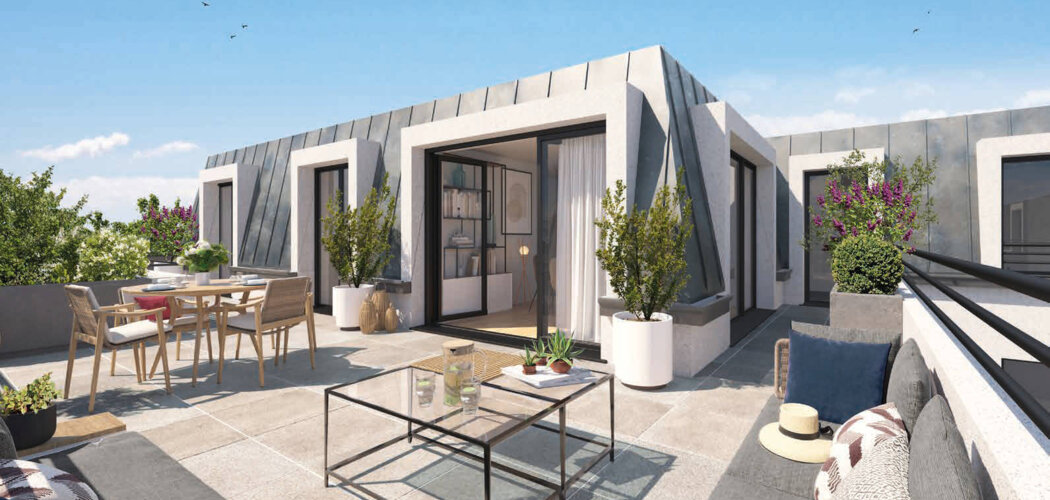 Programme immobilier neuf Les Terrasses d'Albane - Pontault-Combault : logements neufs sécurisés et lumineux proche des services (77340) - Référence : 15026