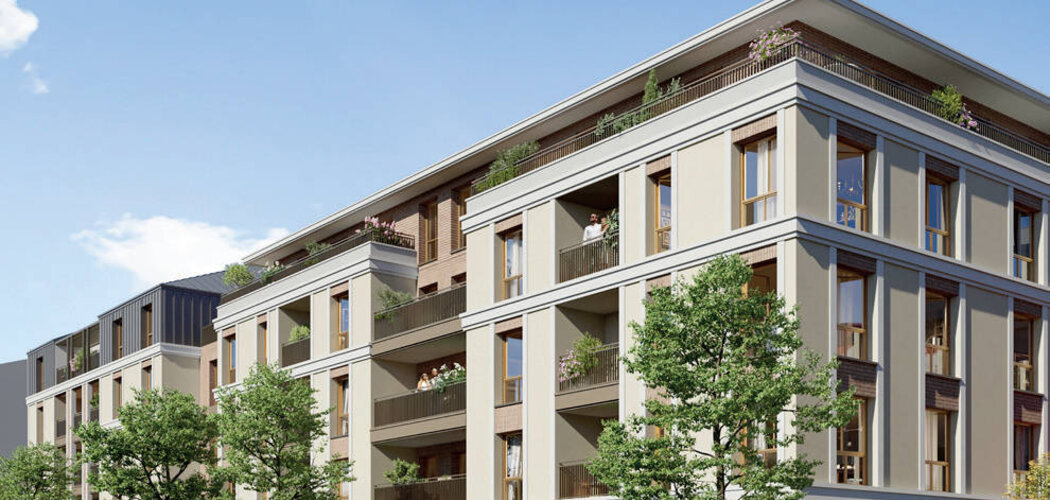 Programme immobilier neuf Idylle - Pontoise quartier Bossut à proximité des lignes de bus (95000) - Référence : 17060