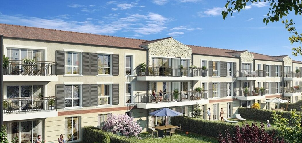Programme immobilier neuf RUELLE AUX VIGNES - Provins : logements neufs sécurisés et verdoyants proche des commodités (77160) - Référence : 15018