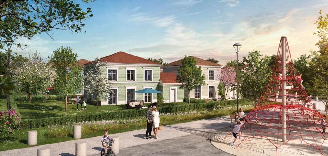 Programme immobilier neuf Le Quartier du Vertpuits - Puiseux-en-France : Résidence T2–T5 avec cadre écologique et confort optimisé proche des commodités (95380) - Référence : 14514