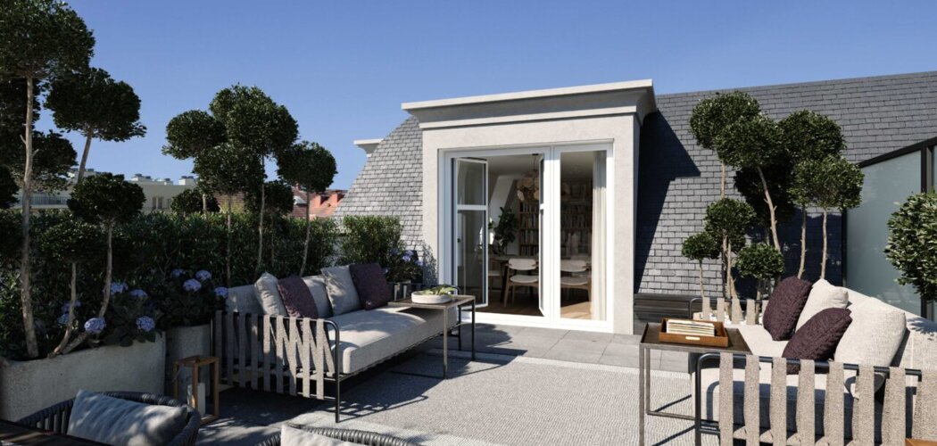Programme immobilier neuf Villa Collin - Puteaux à proximité de la gare et des lignes L, U et T2 (92800) - Référence : 16142