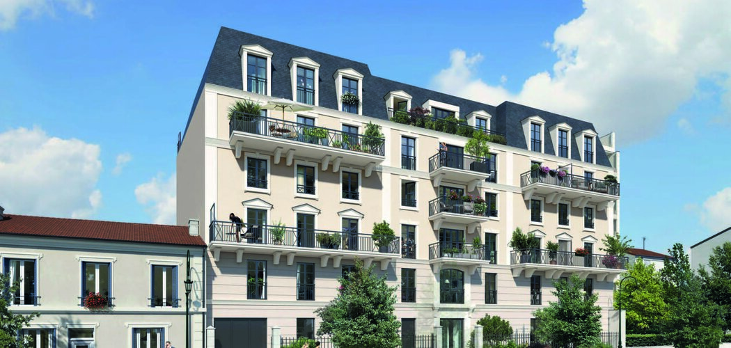 Programme immobilier neuf Villa Majesty - Puteaux : logements neufs sécurisés et verdoyants proche des transports (92800) - Référence : 15271
